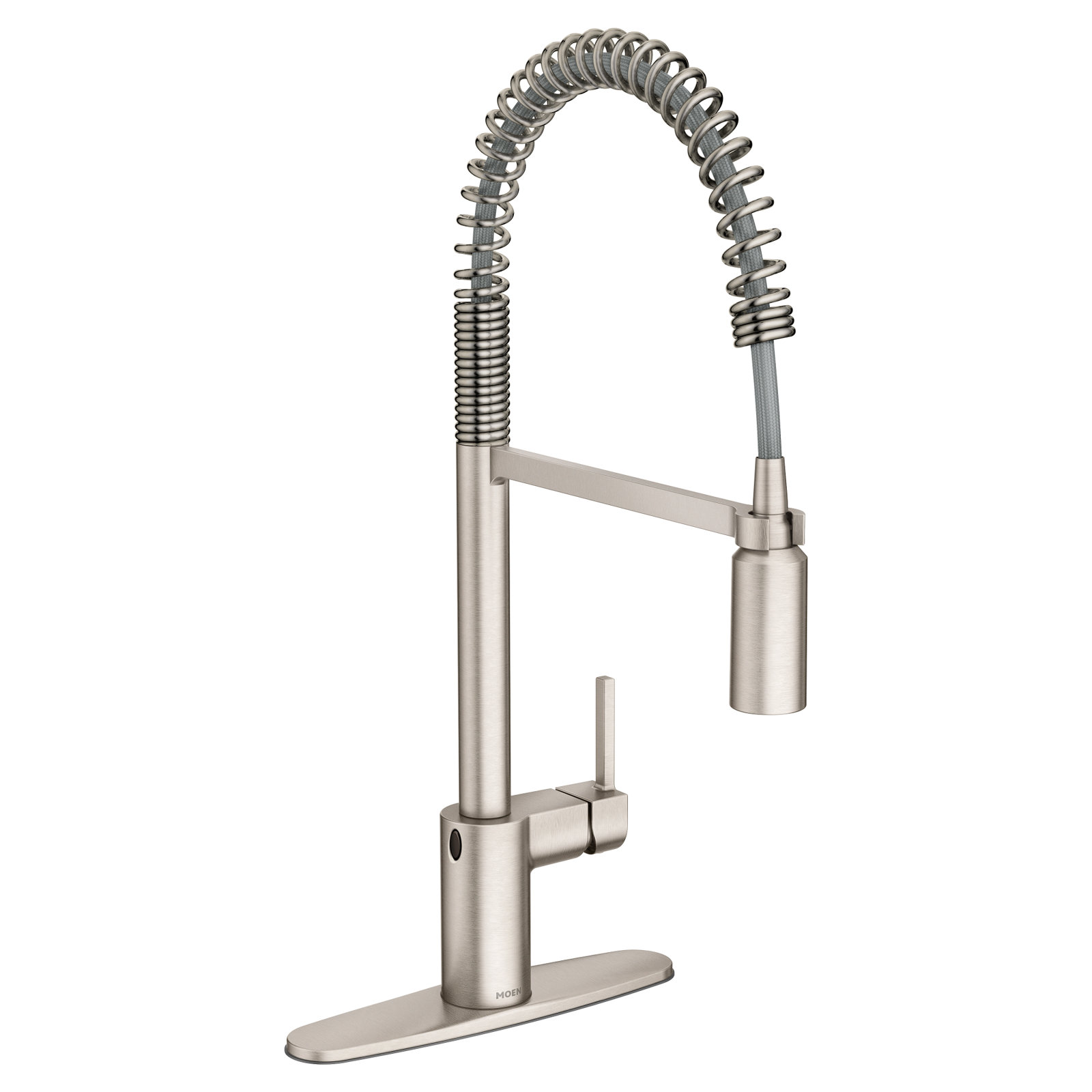 Moen Align MotionSense Wave Single Handle Spring Pulldown Kitchen Faucet with Power Clean Technology, Spot Resist Stainless