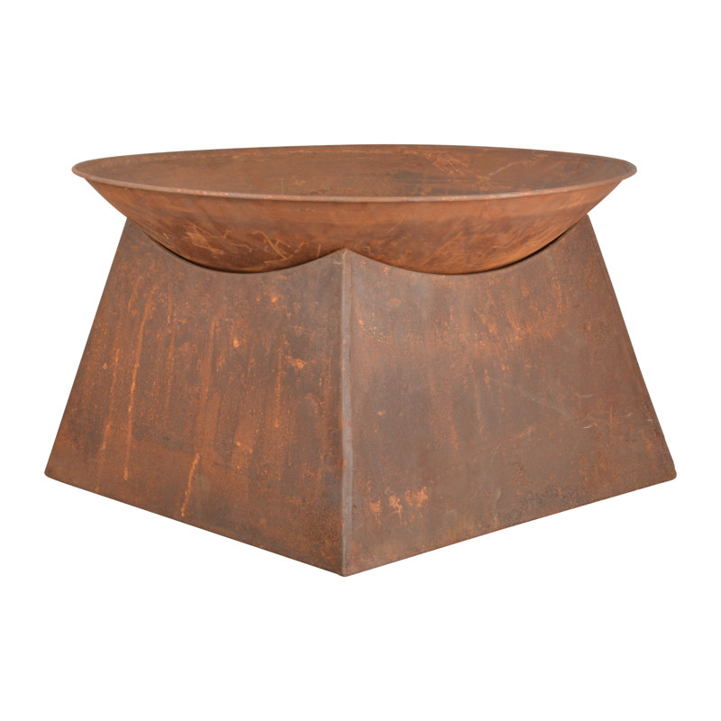 Renato Round Steel Wood Burning Smokeless Fire Ring