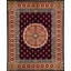 Hand-Knotted High-Quality Red Area Rug