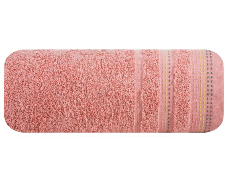 Hostnick Midweight Jacquard Hand Towel, Pink