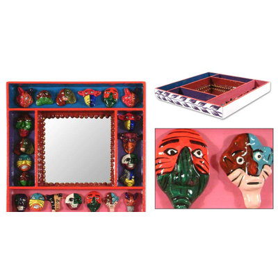 Bozart Glass Square Mirror