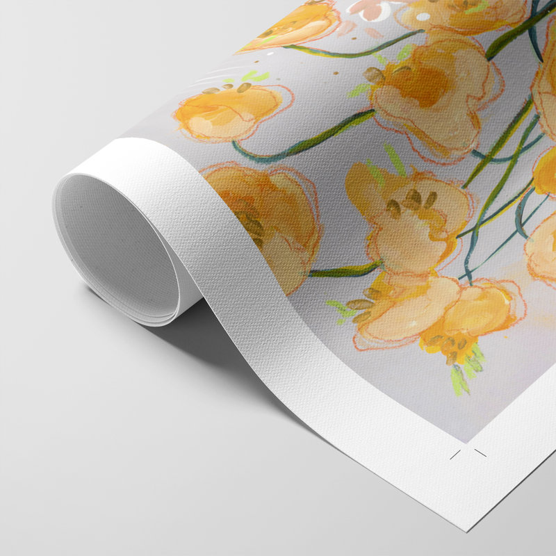 Not So Still Life - Impression sur toile seulement - NON-CADRE, H 60 po x l 40 po