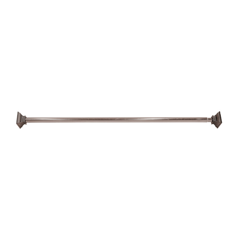 Tringle à rideau de douche Kenney Twist & Fit No Tools, 42-72 po, Bronze huilé