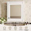 Armoire de rangement murale avec miroir-106886720