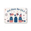 Paillasson d'entrée 20 po x 32 po God Bless The USA