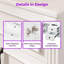 Armoire de salle de bain murale avec lavabo en céramique et style simple français-159901268