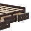 Structure de lit plateforme en bois avec 6 tiroirs-1693532165