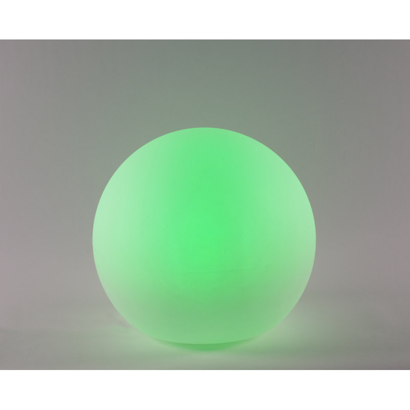 Solar Powered Integrated LED Color Changing Outdoor Light, 24" H x 22" W x 22" D