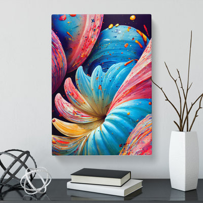 Seashell Splatter Vol.2 - Wrapped Canvas