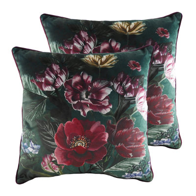 Geometric Square Cushion