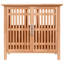 Minneota Solid Wood Freestanding Bathroom Cabinet