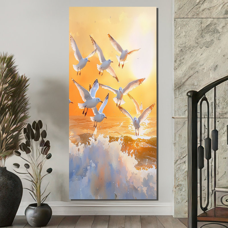 Ayshea - Animals Wall Art Prints, H 60 po x l 28 po, Ne pas appliquer, Toile tendue
