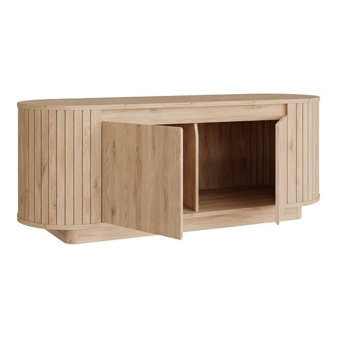 Chanceton TV Cabinet with Two Cupboards