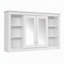 Armoire à pharmacie murale avec tablette réglable et rangement ouvert à accès rapide-1900328519