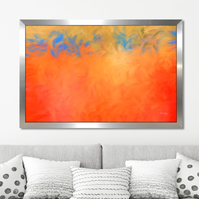 «My Despair Has Turned to Joy», reproduction d'art sur toile, H 21,5 po x l 27,5 po x P 0,75 po, Encadrement argenté