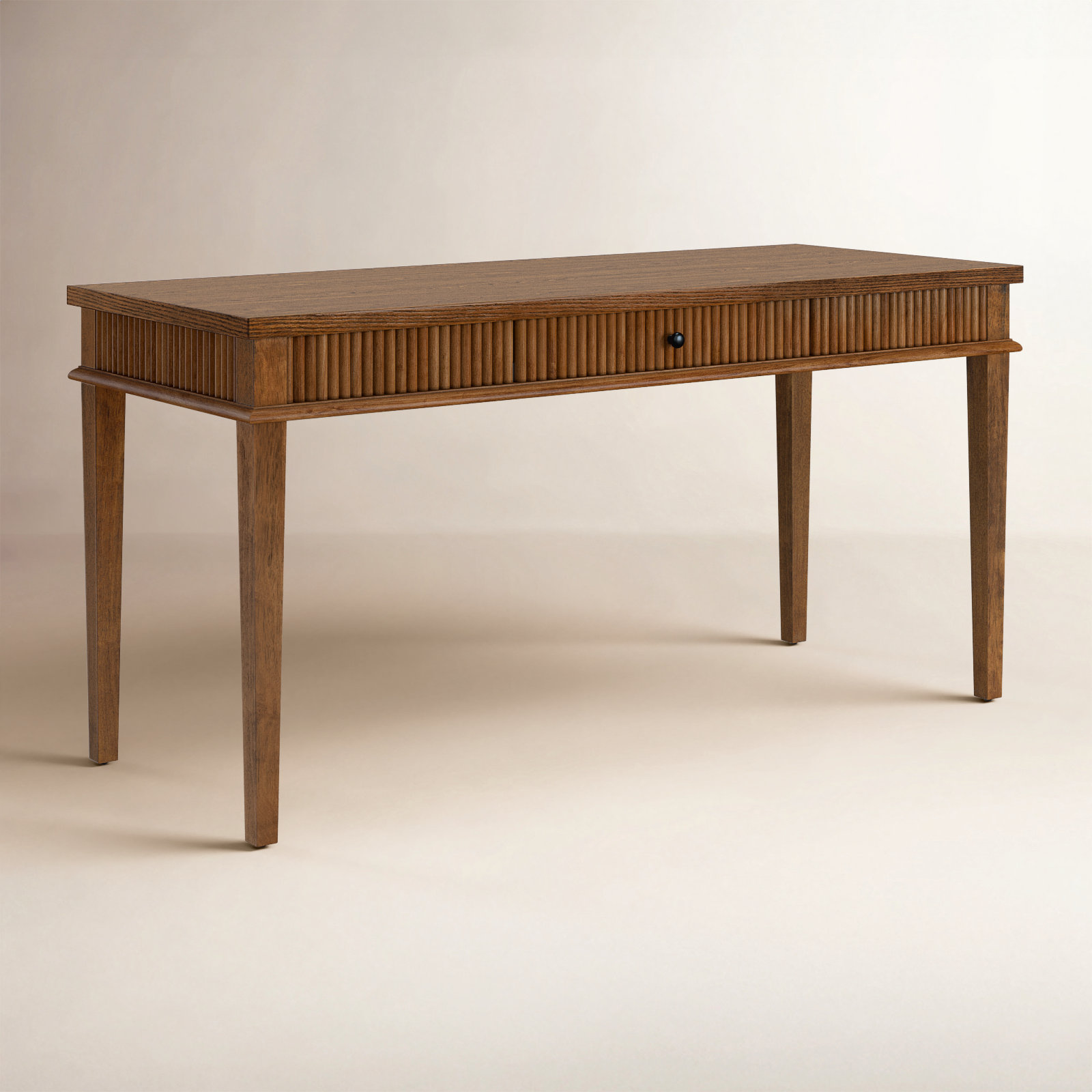 Haden 60" Writing Desk, Medium Oak
