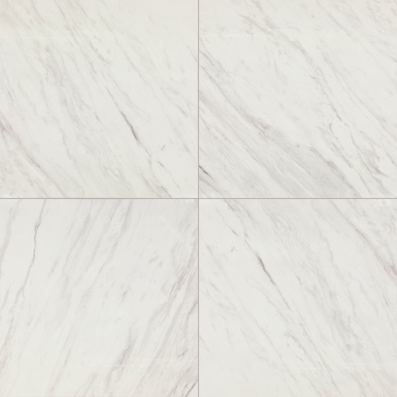 Daltile Artsy 24 x 24 Floor Tile (4 PC Per Carton) (15.20 SQFT Per Carton), Artsy 24x24 Matte Editorial Volakas
