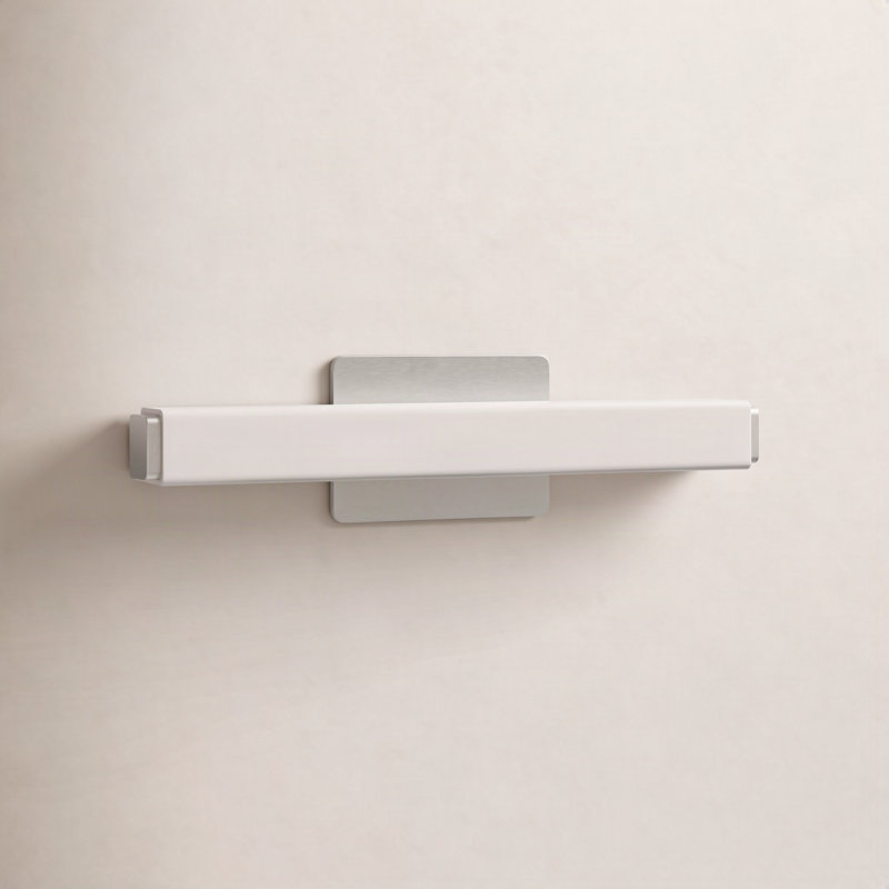 Erby LED Flush Mounted Sconce, Brushed Nickel, 3500K