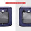 Grand lit pour chien 36in Portable - Chenil pour chien, cage d'extérieur pour animaux de compagnie, chenil de siège de voiture portable, lit pour chat-740286982