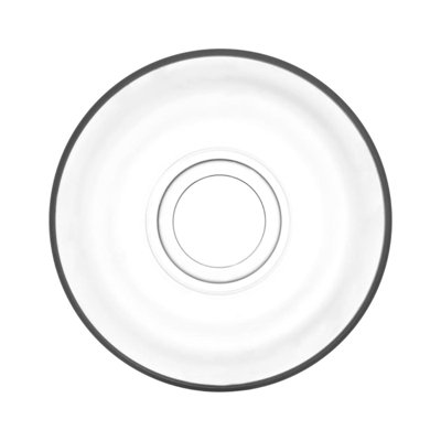 LAV - Klasik Glass Tea Cup Saucers - 10cm