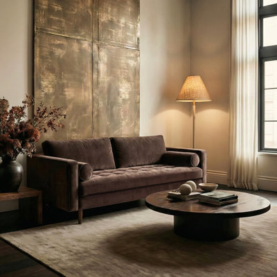 Napa Velvet Fabric Sofa