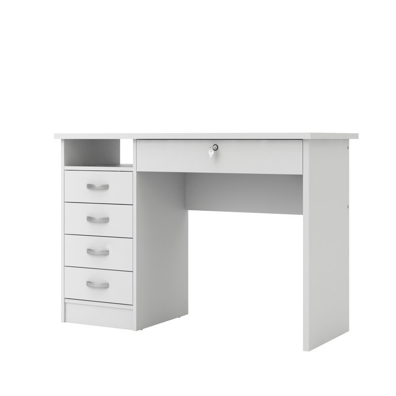 Channay Computer Desk, White