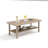 Rattan Coffee Table For Conversation Sofa Set