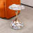 Mermaid Tail End Coffee Table Round Side Table