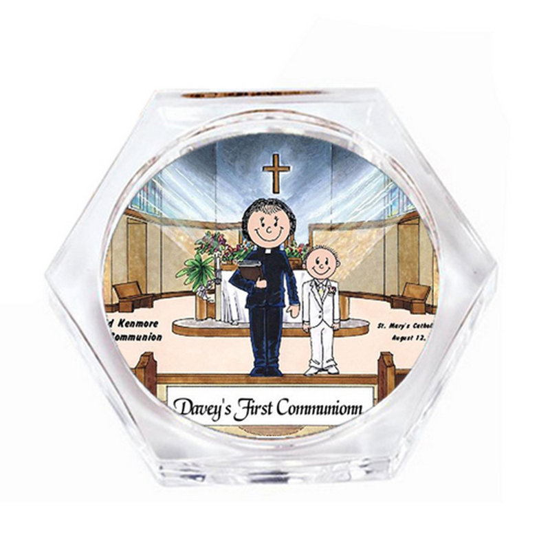 Priest great for first communion