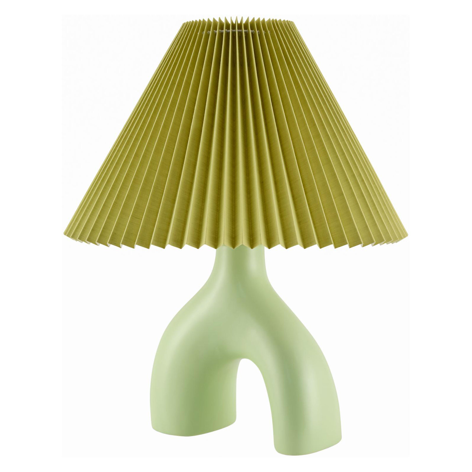 Celes Table Lamp, Light Green, Green