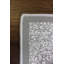 Tapis oriental gris en polyester tissé à plat à la machine Ayon-272462641