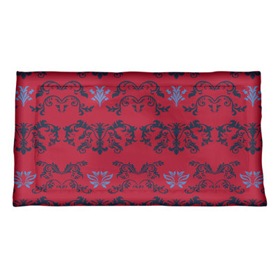 Football Baroque Pattern Pillow Sham