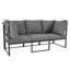 4-Piece Garden Furniture Set,Lounge Set With Canopy