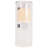 10 " Glass Pillar with Candle Included