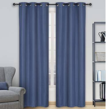 Sports Car Blue Blackout Curtain by Groppo