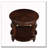 22'' Retro Round End Table-1579385098