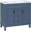 Meuble-lavabo avec rangement en résine 35,99 po-94400007