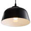 1 - Light Matte Black Bowl Pendant