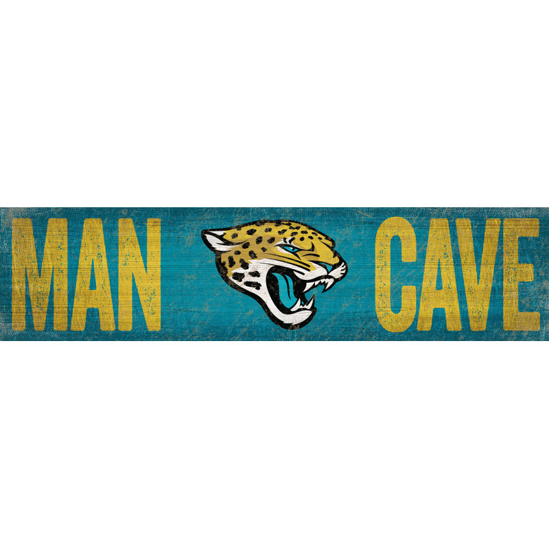 Wall Decor on Wood, Jacksonville Jaguars