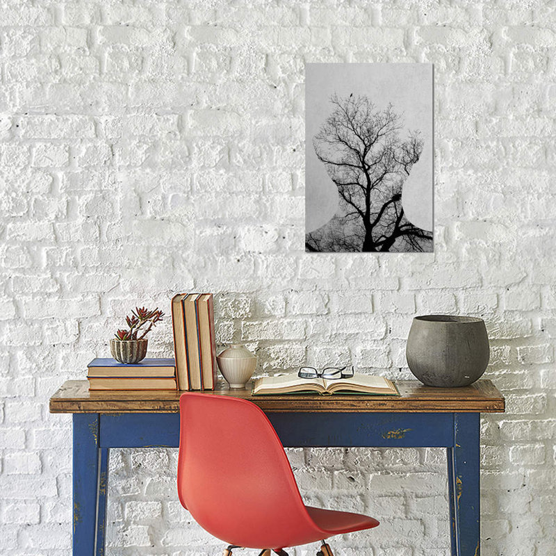 Tree Of Life by Andreas Lie - Print on Canvas, 30.48 cm H x 45.72 cm W, Wrapped Canvas