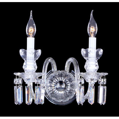 Lampe murale bougie 2 lumières Kiana