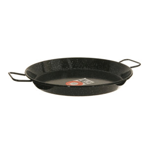 Poêle à paella en acier émaillé Garcima