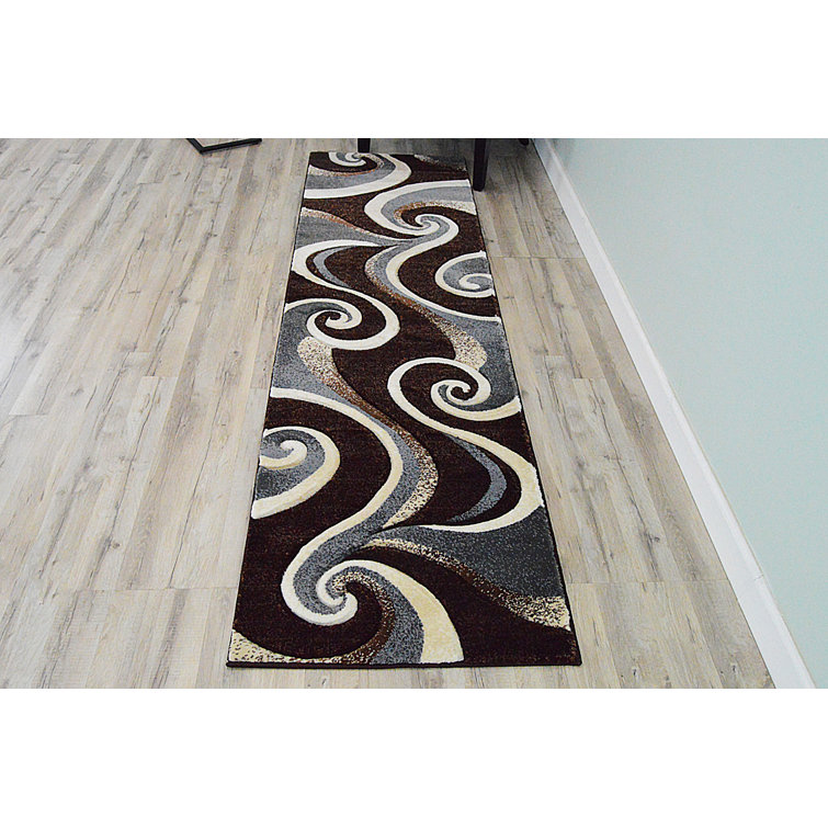 Mccampbell Abstract Brown/Gray/Beige Area Rug