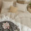  Ensemble de housse de couette à franges blanches-266240826
