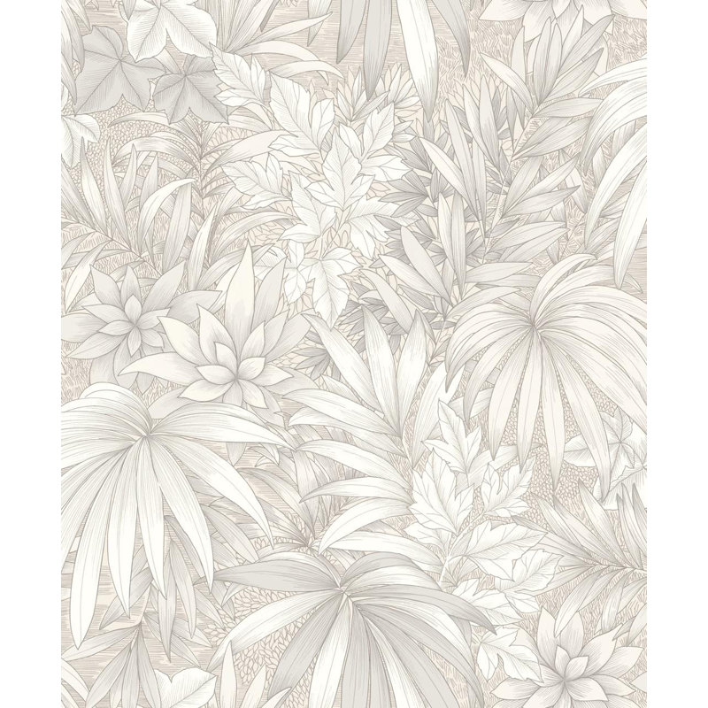 Rouleau de fleurs Barryan, Blanc