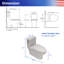 Toilette une pièce Rainlex RX-T25W