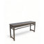 Console en bois massif 69,7 po