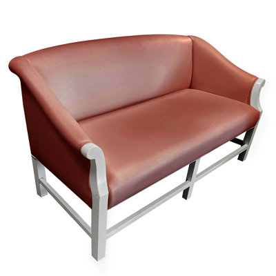 62'' Faux Leather Loveseat
