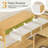 Entryway Table Sofa Console Table, Bamboo Small Entry Way Table With Drawers Storage And Power Outlets For Living Room, Hallway, Foyer, Entrance-2109125507