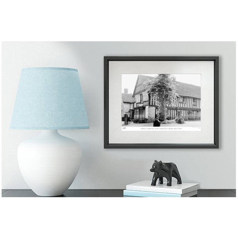 King's Norton, Old Saracen's Head Inn C1955 - Single Picture Frame Print, 60cm H x 80cm W x 2.3cm D